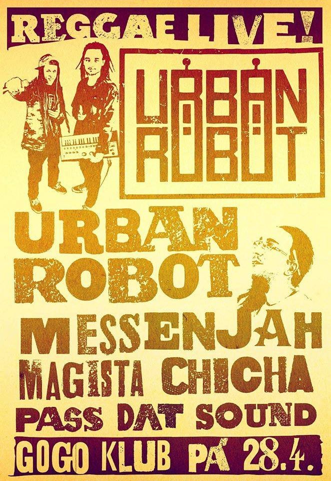 Urban robot a Messenjah