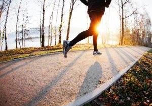 Pravidelný běh či cvičení