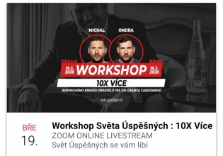Workshop: 10X více