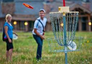 Discgolf za Orlice parkem