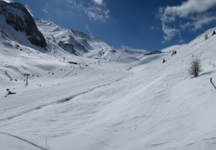 Lyžování v Alpách